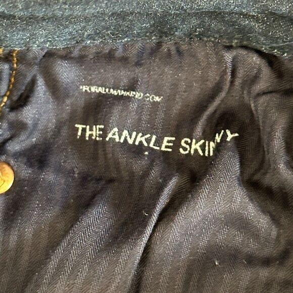 7 For All Mankind Women’s The Mid Rise Ankle Skinny Jeans size 26 - Picture 10 of 12